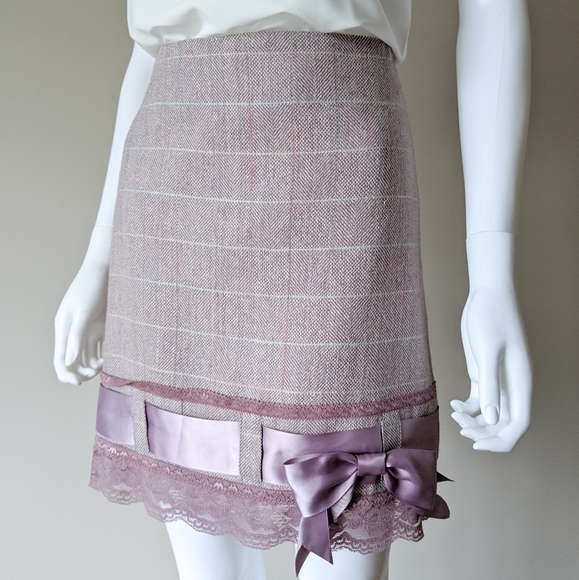 Kensie Jackets & Blazers - SET Kensie Bow High Waist Skirt & Bolero Jacket